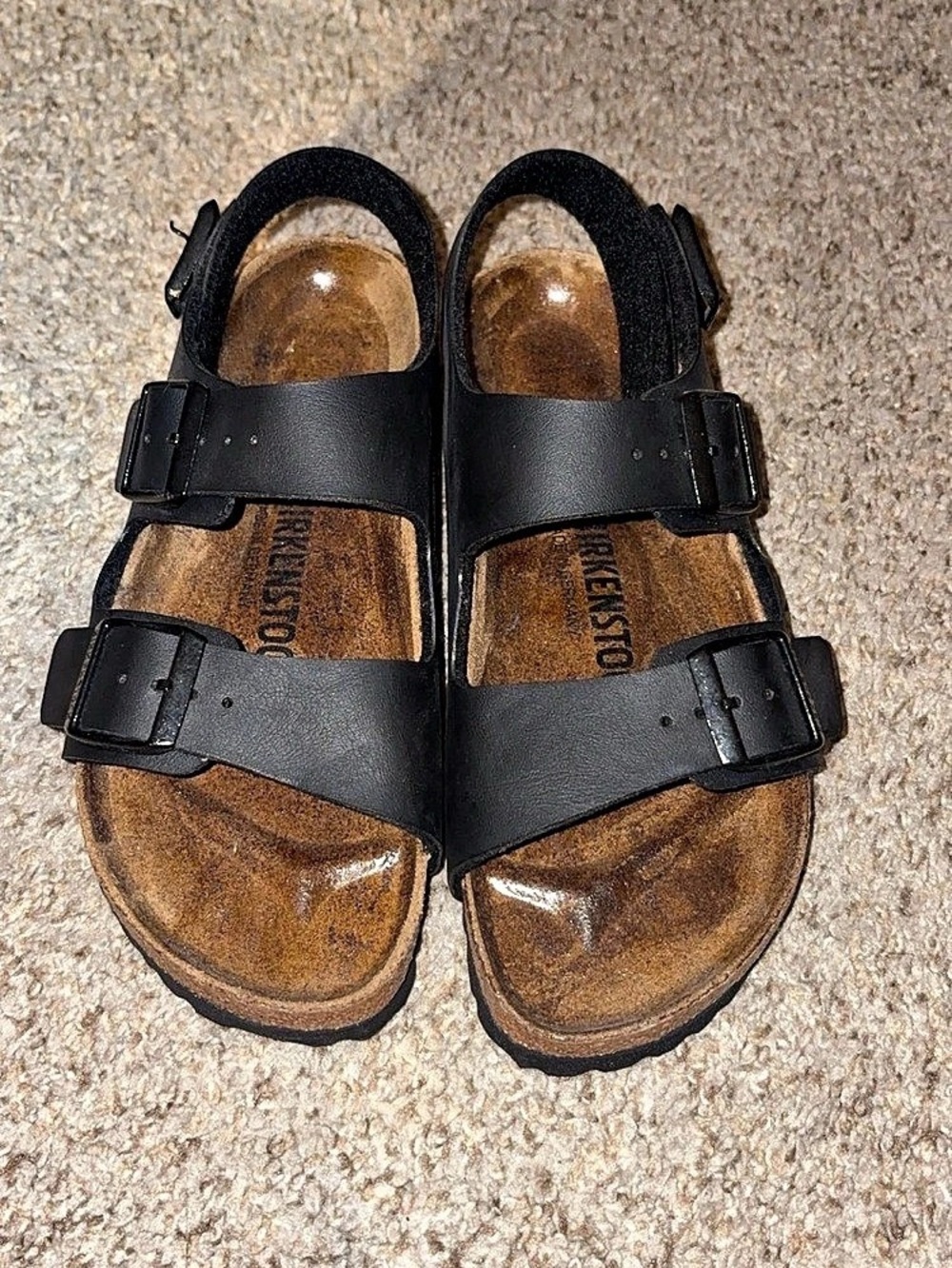 Birkenstock Arizona Two-Strap Sandals in Black
